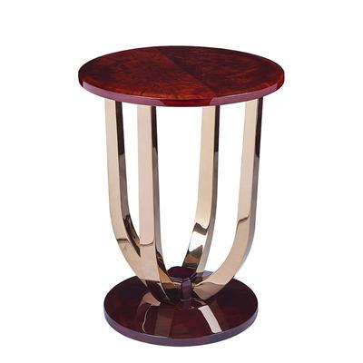 Modern Wood And Metal Coffee Table ZLS-CJ1023